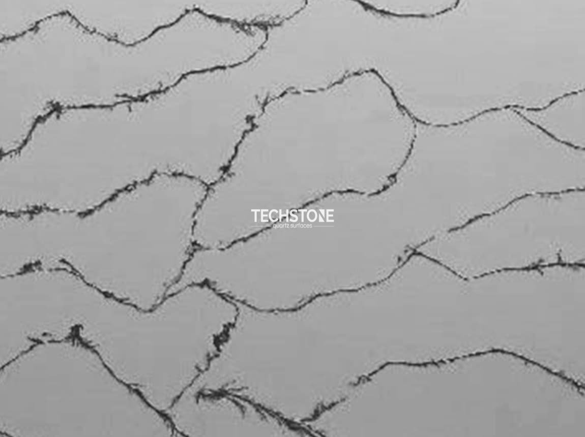 Techstone Rig Panel Calacatta Bianco Quartz Slabs - Techstone Quartz