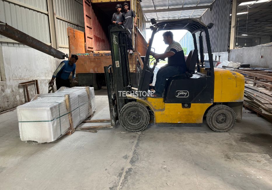 Quartz Slabs and Countertops Shipping