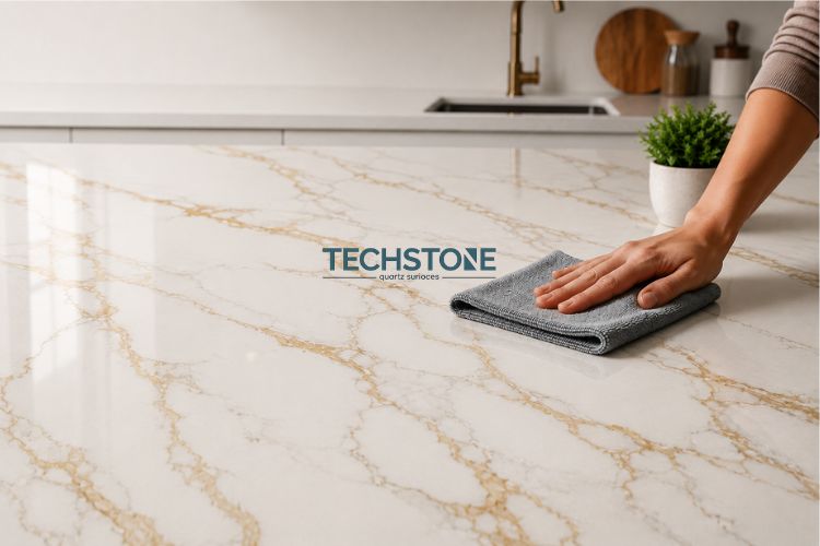 Clean Quartz Countertops