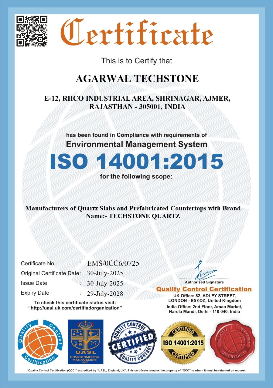 ISO 14001 Certificate