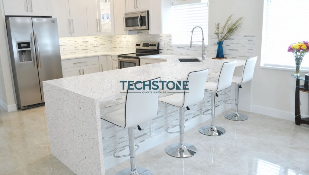 Sparkle White Quartz Countertops